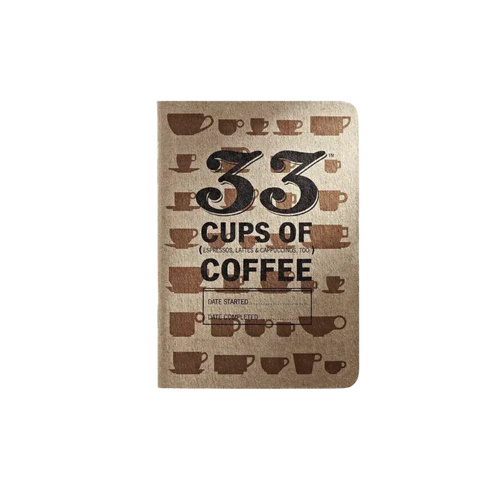 33 Cups of Coffee Journal - 33 Cups - Coffee Hit