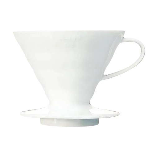 Hario V60 Ceramic Dripper in White for Perfect Home Coffee Brewing