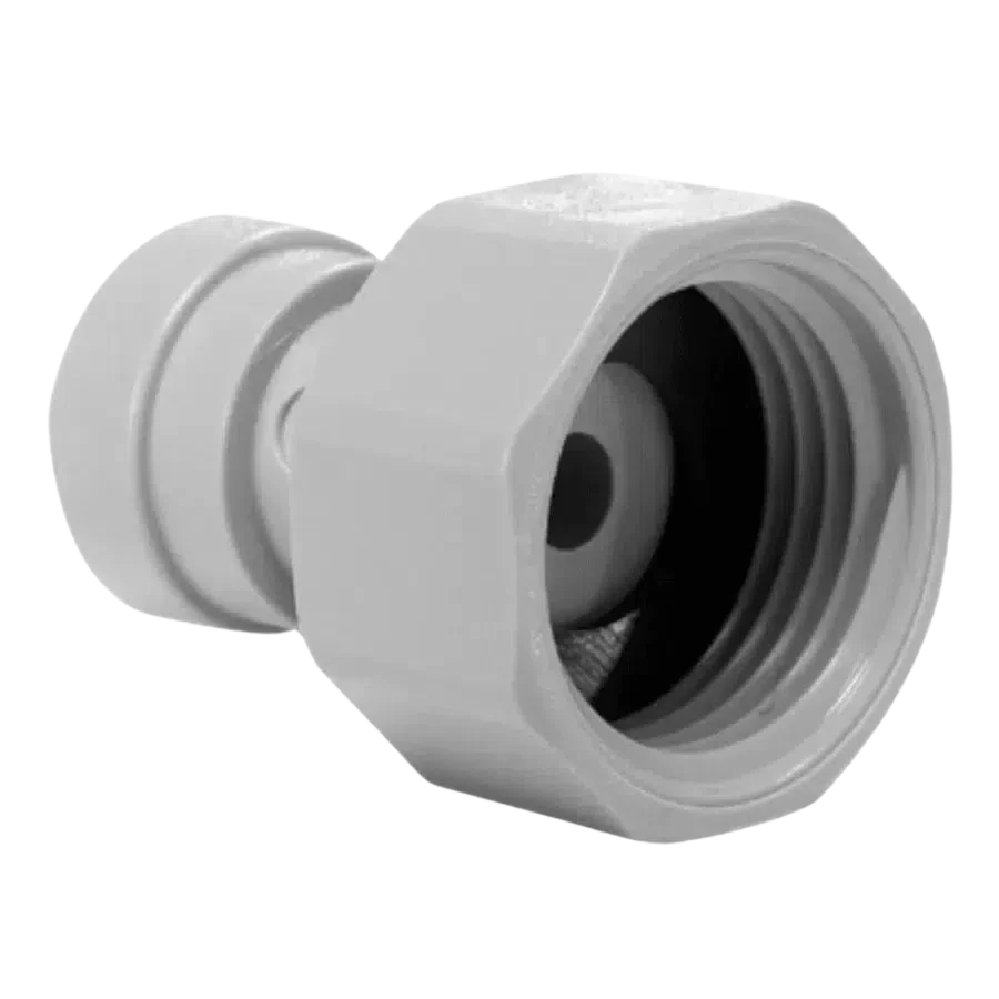 John Guest Female Adaptor 3/8" PF x 1/2" BSP Female