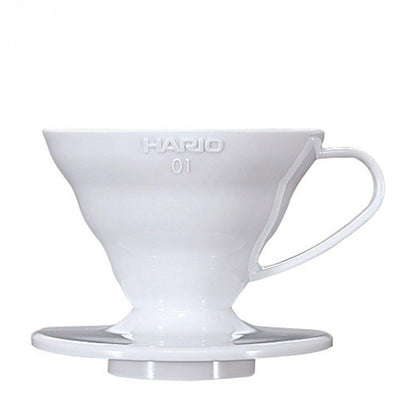 Hario V60 01 White Ceramic Dripper-Hario-Coffee Hit