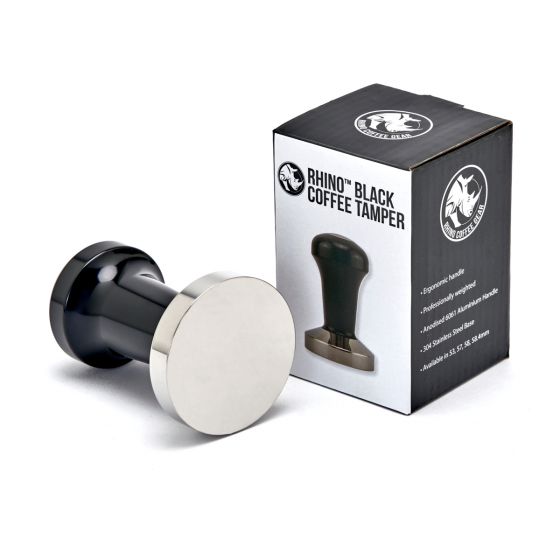 Rhino Pro Black Tamper 58mm-Rhino Coffee Gear-Coffee Hit Trade